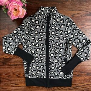 Rachel Zoe animal print sweater, size XS